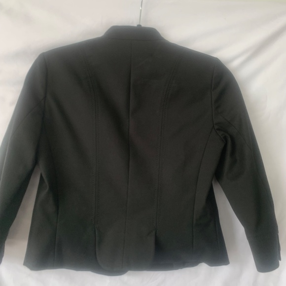 Black cropped blazer - Picture 5 of 8